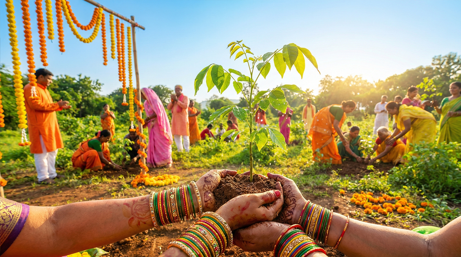 बंगसमाज फाउंडेशन ने लगाए 5000 पेड़, पर्यावरण संरक्षण में अहम योगदान